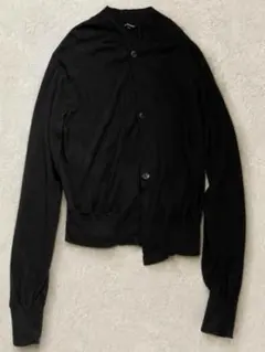 Ann Demeulemeester カシミア混 アシメ 変形カーディガン XLのサムネイル
