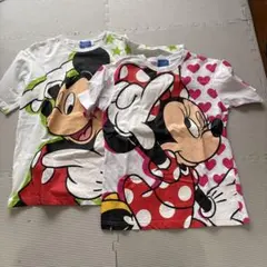 東京ディズニーリゾート ミッキー ミニー Tシャツ Lサイズ　ペア