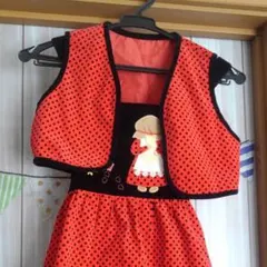 ワンピースとベストのセット