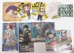 ヒロアカ コースター カード 緑谷 爆豪 轟 トガヒミコ 荼毘 オールマイト