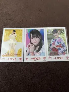 髙松瞳 ミニフォト まとめ売り イコラブ = LOVE