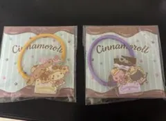 サンリオ　シナモン　アクリルヘアゴム