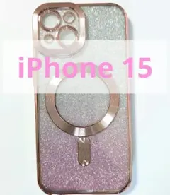 iPhone15 ケース ピンク Magsafe マグセーフ かわいい オシャレ
