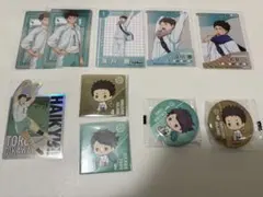 ハイキュー‼︎ メタカ　きゃらくたぶる　ぺたっとねじまき　ステッカー　及川　岩泉