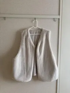 ファー ベスト アウター