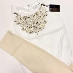 Rady オールインワン　ホワイト　ベージュ　ビジューのサムネイル