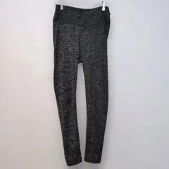 スリムフィット レギンス　S　グレー　 ハイウエスト