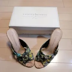 vanitybeauty 花柄ミュール サンダルのサムネイル