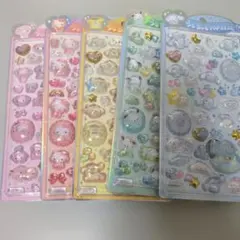 【正規品】サンリオ　うるちゅるポップシール　ベビーシリーズ　5枚　コンビニ不可