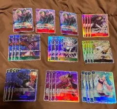 ワンピースカード sr ゾロ 3枚　その他srまとめ売り　エッグヘッドクライシス