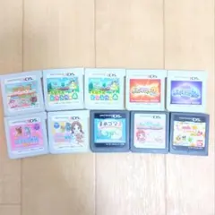 ニンテンドー3DS DS ゲームソフト 10点セット ポケットモンスター どう森