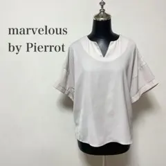 marvelous by Pierrot ブラウス M 半袖 スキッパーネックのサムネイル