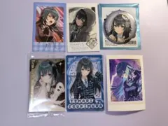 学園アイドルマスター 月村手毬 カード、缶バッジセット