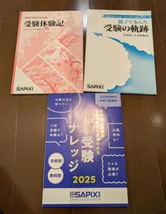 SAPIX サピックス 『受験体験記』『受験の軌跡』 2024『受験体験記』