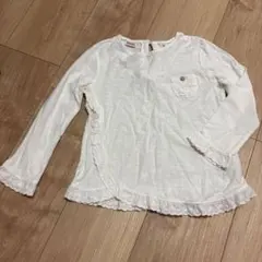 104㎝　ZARA ザラ　トップス　キッズ　白　長袖