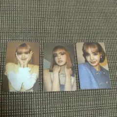 BLACKPINK シーグリ 2022 Lisa トレカ 3枚セット