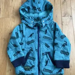 クレードスコープ klädSkap 恐竜プリントジャケット 中綿ジャケット