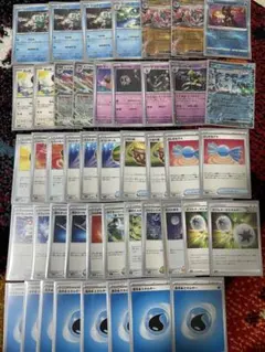 ゲッコウガex デッキ　パーツ　45枚　ポケモンカード