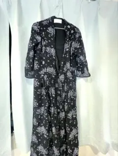 3426【美品】マメクロゴウチ リネンチュニック ミニワンピース 白 S
