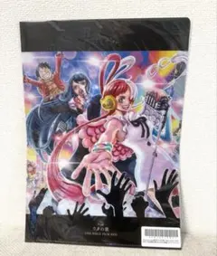 ワンピース　フィルムレッド　特典クリアファイル　ado ウタ　ルフィ