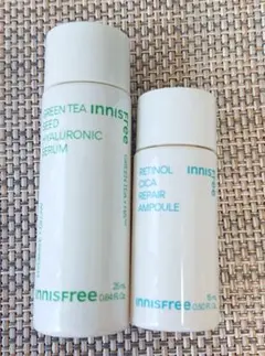 【新品】イニシフリー グリーンティーシードヒアルロンセラム&レチノールシカリペア