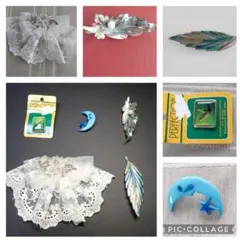 昭和レトロなイミテーションアクセサリー　5点まとめ売り　匿名発送・送料込み