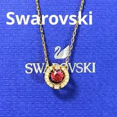 スワロフスキー　ネックレス　スパークリングダンス　レッド　正規品　新品　箱付