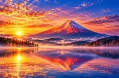 【デジタルアート】富士山