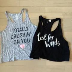 まとめ売り2点・タンクトップ・H&M・フォーエバー21・ヨガ