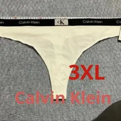 3X-200 カルバンクライ♪ レディース ホワイトTバック⭐️3XLサイズのサムネイル