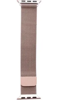 Apple Watch ステンレスバンド マグネット式 ローズゴールド