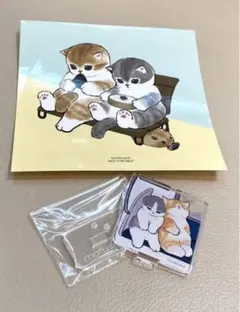 モフサンド サラリーにゃん アクスタ ノベルティ