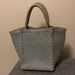 POMODORI & RUBINI メッシュトートバッグ 本革 イタリア製 - メルカリ