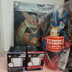 一番くじ　ポケモン　メガシンカ　ラストワン賞　7点セット