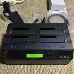 CENTURY CROS4U3CP 裸族のHDDクローンスタンドのサムネイル