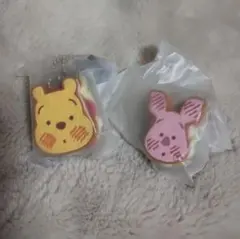 ディズニー Nuiパン ガチャガチャ　プーさん ピグレット 2つセット