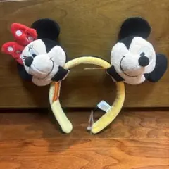 海外限定Disney ミッキー・ミニー カチューシャ