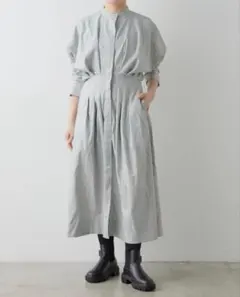 ear PAPILLONNER SUMi STYLE ウエストタックワンピース