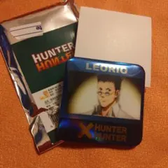 HUNTER×HUNTER ハンターハンター　台湾限定　缶バッジ　レオリオ