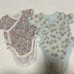 Paul & Joe 花柄ベビー肌着 2枚セット UNIQLO