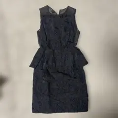 フレイアイディー　花柄レース ノースリーブ ワンピース