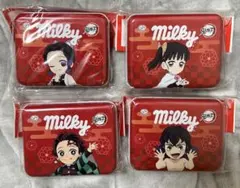 鬼滅の刃 ミルキー缶 4つセット