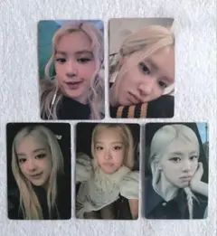 BLACKPINK　ロゼ　ROSE トレカ 韓国限定 5枚セット No.189