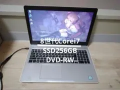 DELL 8世代Corei7 SSD256GB DVD-RW - メルカリ