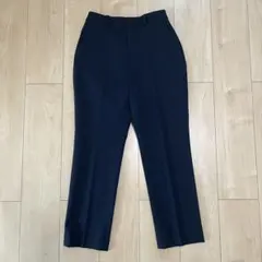ユニクロ スマートアンクルパンツ M ネイビー 2WAYストレッチ 紺