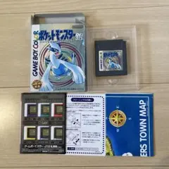 ポケットモンスター 銀 ゲームボーイカラー タウンマップ