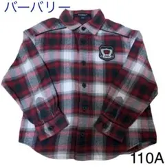 バーバリー　チェクシャツ　シャツ　110