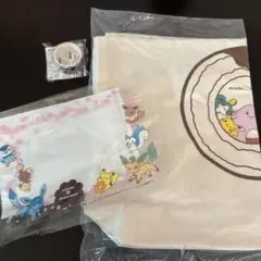 ミスタードーナツ ポケモン トートバッグ ジッパーバッグ セット