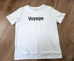 【Liala×PG】 Voyageロゴ 半袖カットソー ホワイト【Mサイズ】