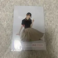 森田ひかる 櫻坂46 ポロシャツコーデ　生写真
